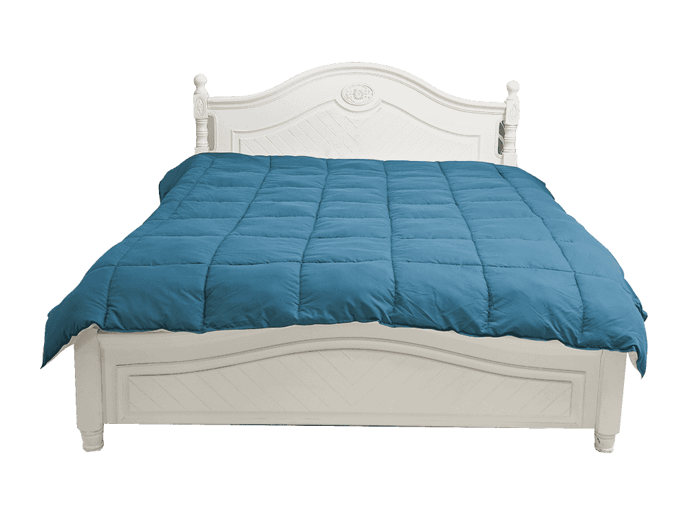 لحاف پلی استر دو رنگ دوتایی