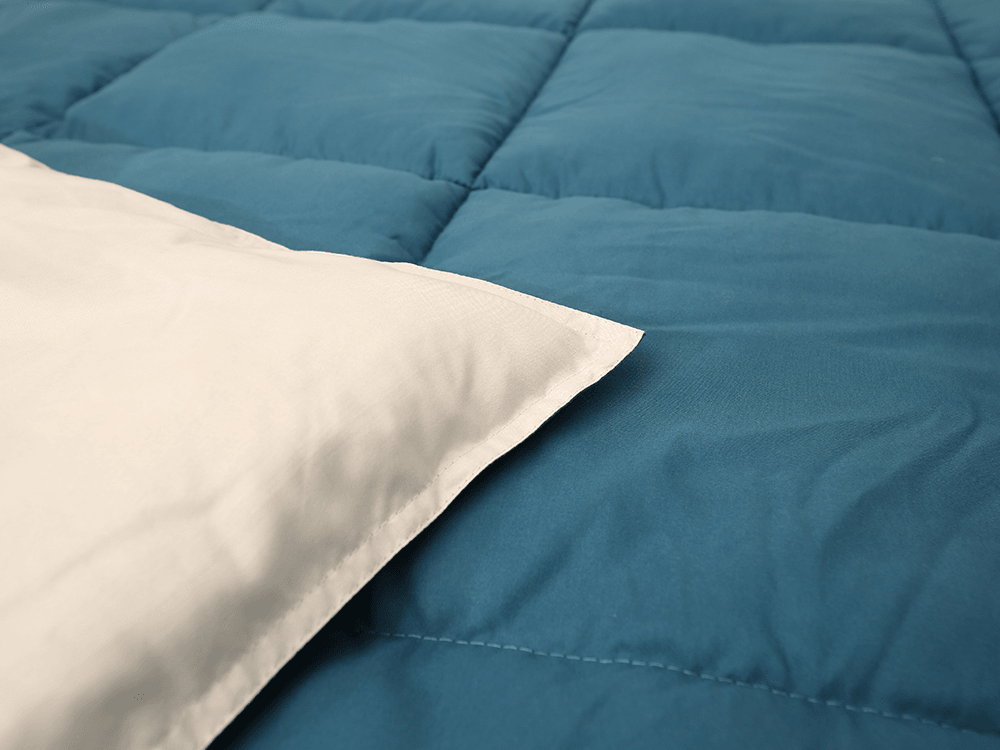 لحاف پلی استر دو رنگ دوتایی